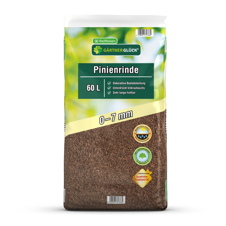 GÄRTNERGLÜCK Pinienrinde 0-7mm